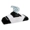 Simplify Kids Velvet Hangers with Race Car Icon in Black, 25PK 3224-BLACK - alternate 1